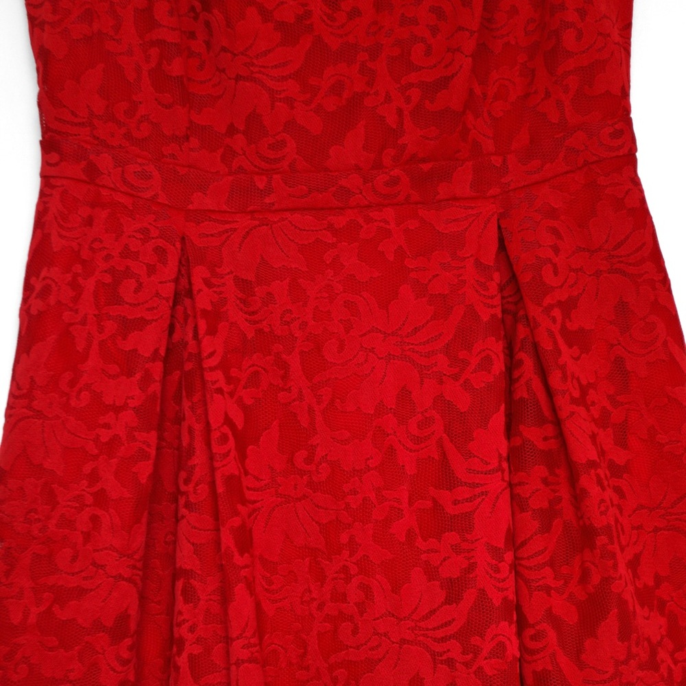 City Chic Jackie O Dress Womens Plus Size 20 Red - Picture 3 of 4